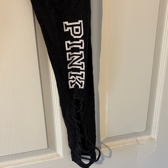 PINK Grey Leggings - Picture 3 of 3